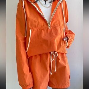 Donni Nylon Cargo Shorts